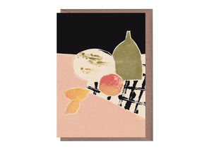 Still Life with a Matisse Melon Greeting Card