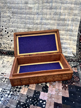 Load image into Gallery viewer, 1970s Wooden Box with Shell Inlay
