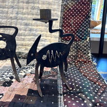 Load image into Gallery viewer, Metal Creature Candlestick Holder Set
