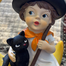 Load image into Gallery viewer, Girl, Cat + The Moon
