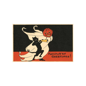 Halloween Greetings Postcard