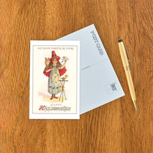 Load image into Gallery viewer, Good Fortune To You This Halloween Postcard
