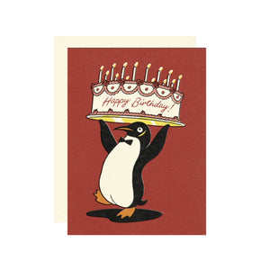 Birthday Penguin Card