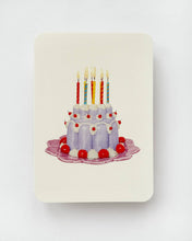 Load image into Gallery viewer, Lavender Cream Blancmange Greeting Card
