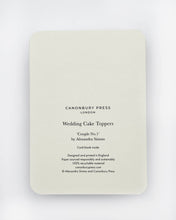 Load image into Gallery viewer, Wedding Cake Topper No.1 Greeting Card
