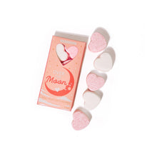 Load image into Gallery viewer, Over the Moon Mini Sweet Heart Bath Bombs
