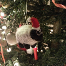 Load image into Gallery viewer, Christmas Sheep Ornament
