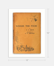 Load image into Gallery viewer, Winnie The Pooh Book Cover Print
