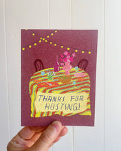 Load image into Gallery viewer, Thanks For Hosting Card
