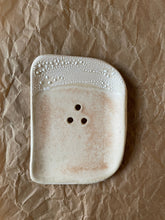 Load image into Gallery viewer, Himalayan Salt Handmade Ceramic Soap Dish
