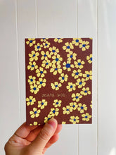 Load image into Gallery viewer, Thank You Yellow Flowers Card
