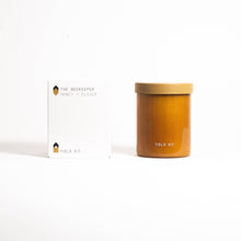 Load image into Gallery viewer, The Beekeeper Glass Candle
