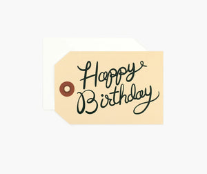 Birthday Tag Greeting Card