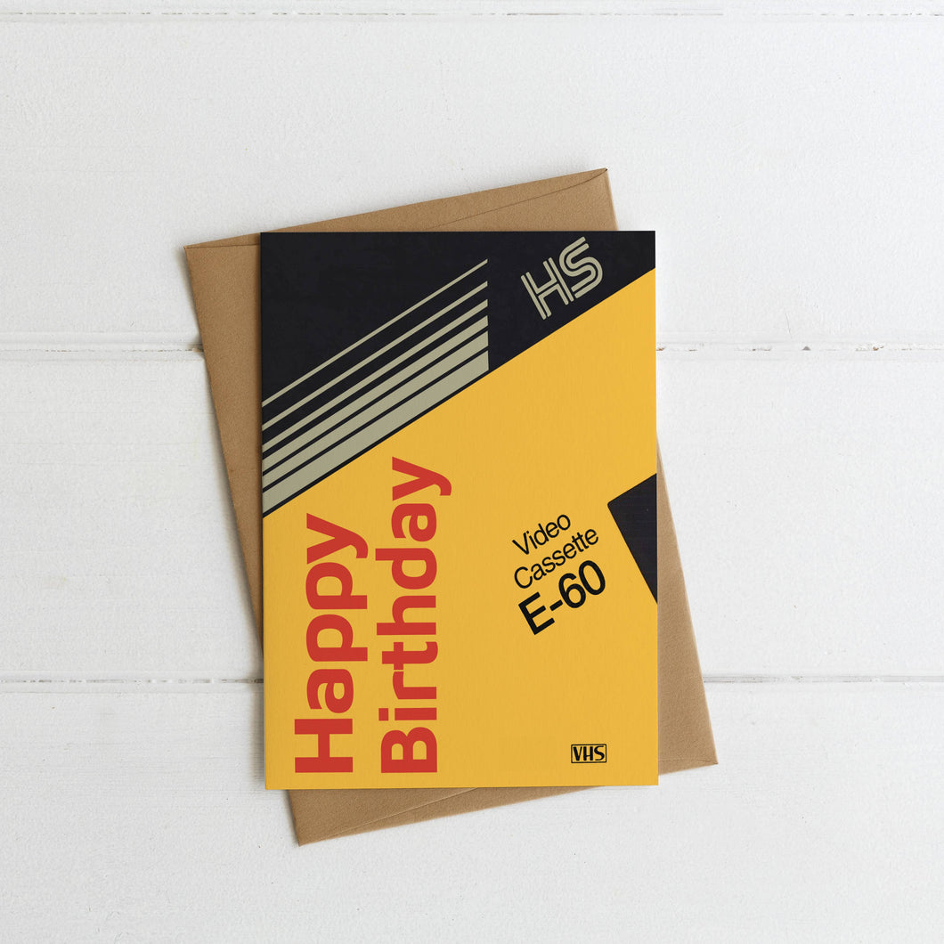 VHS Kodak Happy Birthday Card