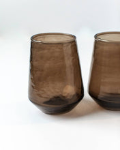 Load image into Gallery viewer, Handblown Hammered Glass Tumbler
