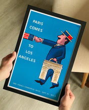 Load image into Gallery viewer, Paris Comes To Los Angeles 1965 Poster Print
