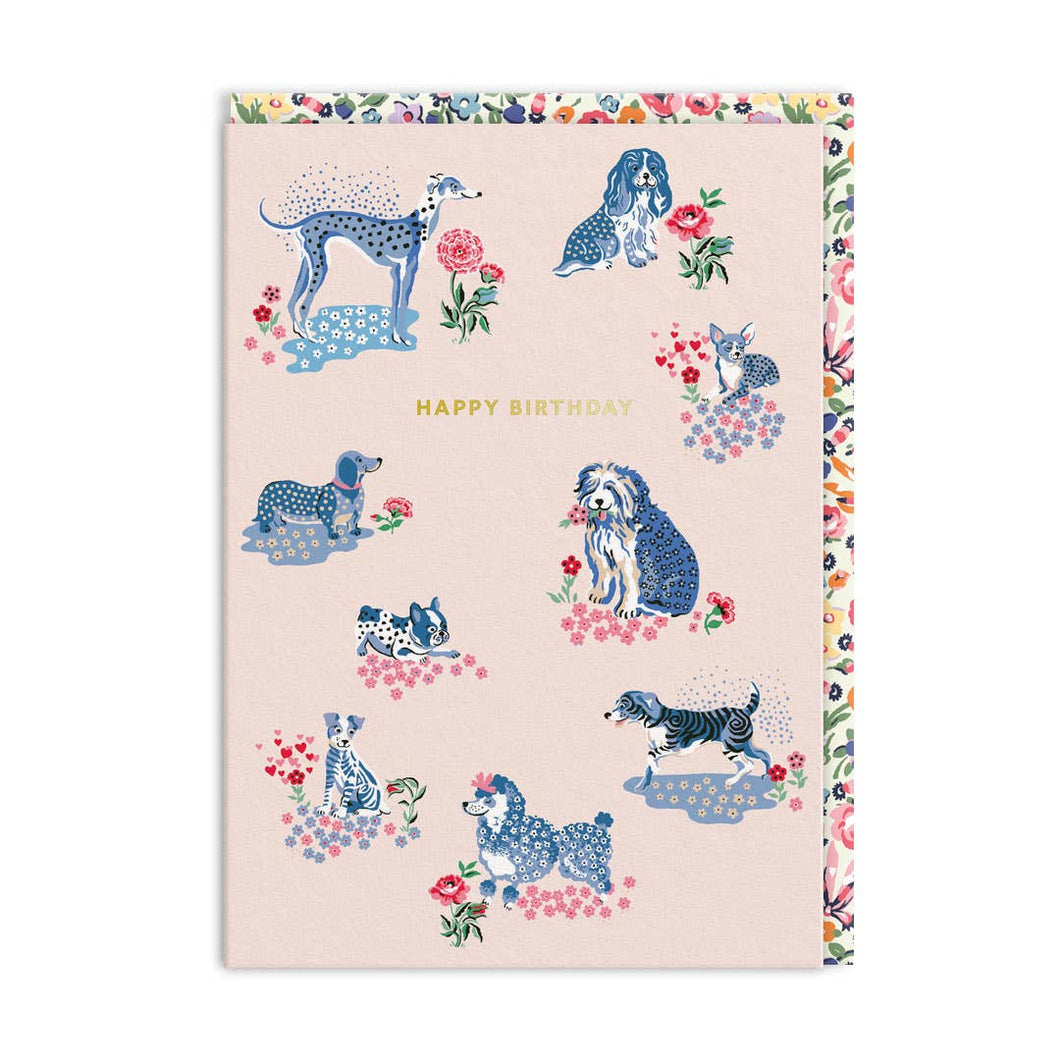 Puppies Birthday Card