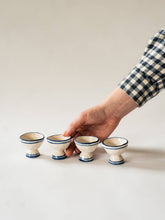 Load image into Gallery viewer, Blue Striped Egg Cup
