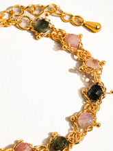 Load image into Gallery viewer, Multi-Stone Chained Necklace
