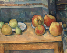 Load image into Gallery viewer, Still Life with Apples and Pears Antique Art Print
