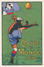 Load image into Gallery viewer, Coupe du Monde 1938 Poster Art Print
