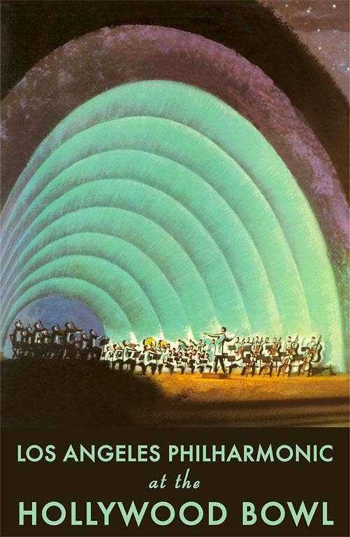 Hollywood Bowl Poster