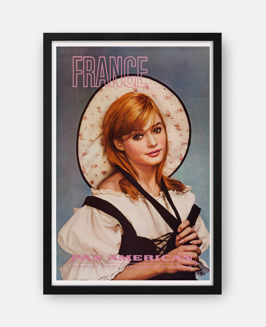 France Vintage Travel Poster Print