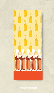Hot Dog Matchbook