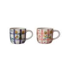 Load image into Gallery viewer, Floral Stoneware Mug
