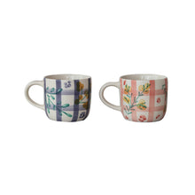 Load image into Gallery viewer, Floral Stoneware Mug
