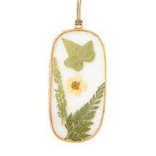 Load image into Gallery viewer, Buttercup Pressed Floral Pendant
