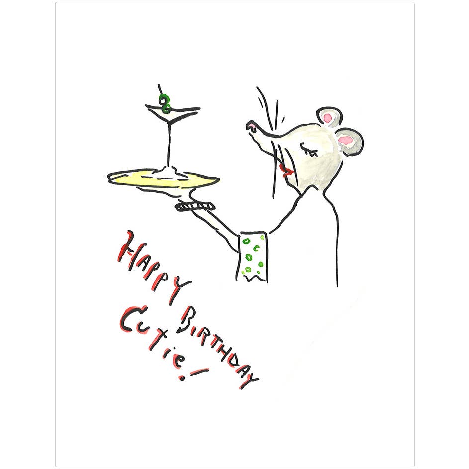 Birthday Cutie Greeting Card