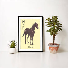 Load image into Gallery viewer, H is for Horse Print
