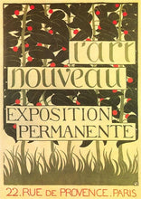 Load image into Gallery viewer, Poster for Art Nouveau Exhibition Print
