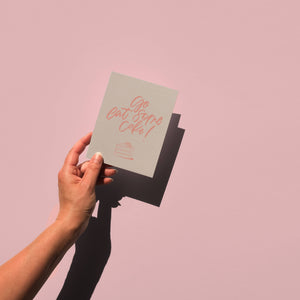 Go Eat Some Cake Card