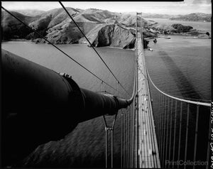 Golden Gate Bridge Looking North Print
