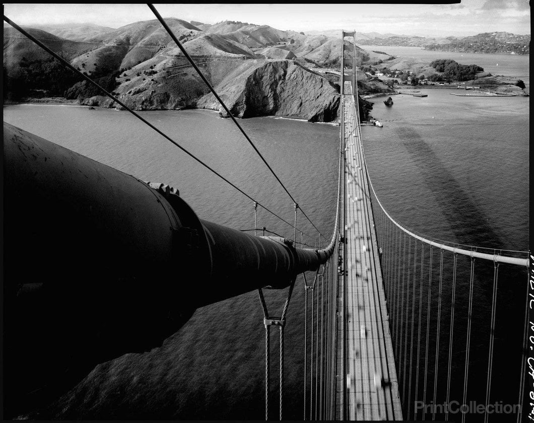 Golden Gate Bridge Looking North Print