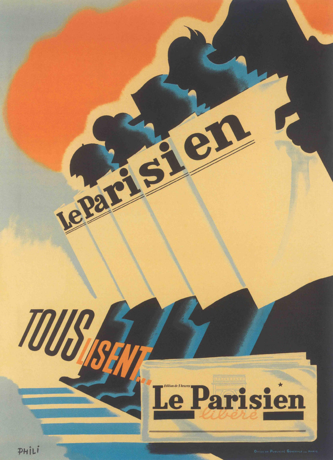 Le Parisien Poster Print