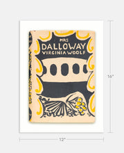 Load image into Gallery viewer, Mrs. Dalloway Book Cover Print
