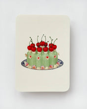 Load image into Gallery viewer, Chartreuse Cream Blancmange Greeting Card
