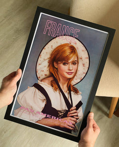 France Vintage Travel Poster Print