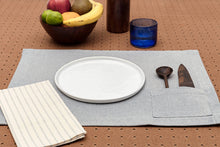 Load image into Gallery viewer, Blue Placemats with Pocket Set
