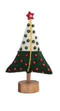 Load image into Gallery viewer, Wool Felt Embroidered Trees
