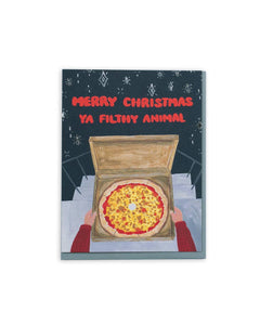 Lovely Cheese Pizza Card