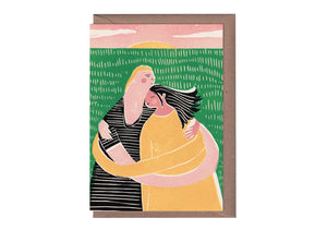 Wrap Your Arms Around Me Greeting Card