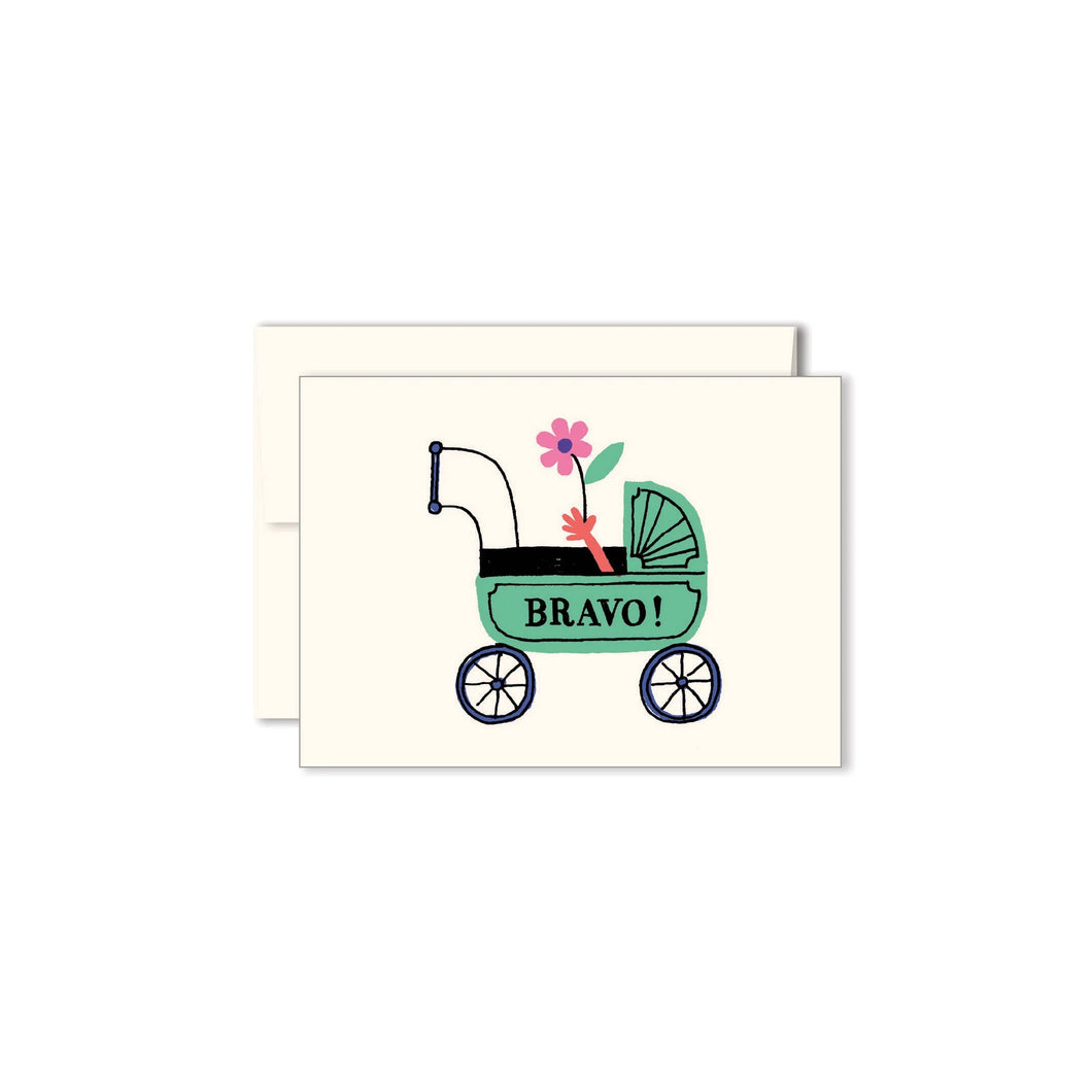 Bravo Baby Mini Card