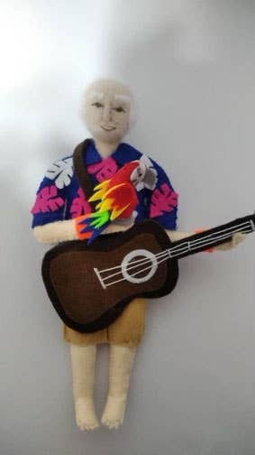 Jimmy Buffett Ornament