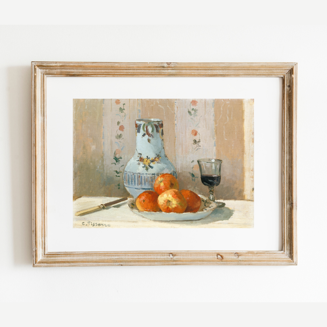 Still Life with Apples Art Print