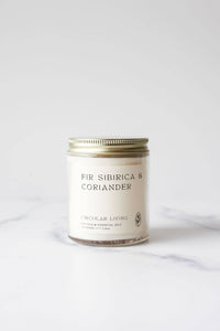 Fir Sibirica & Coriander Candle