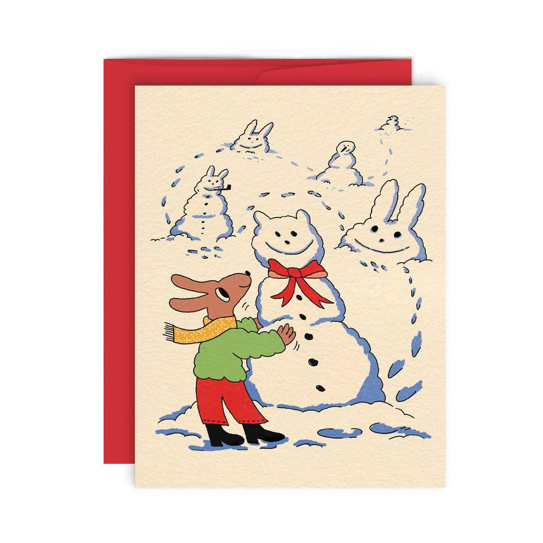 Fun in the Snow Card